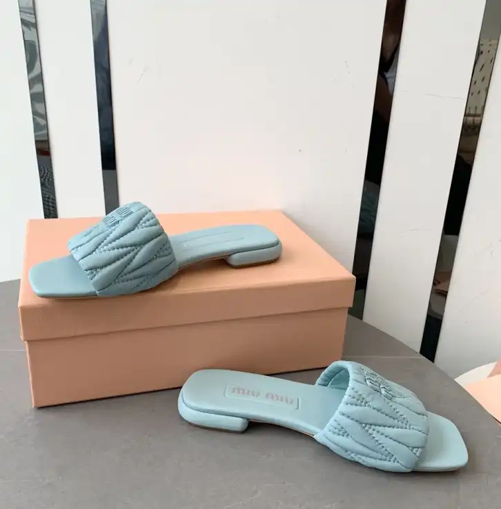 hype Miu Miu Slippers