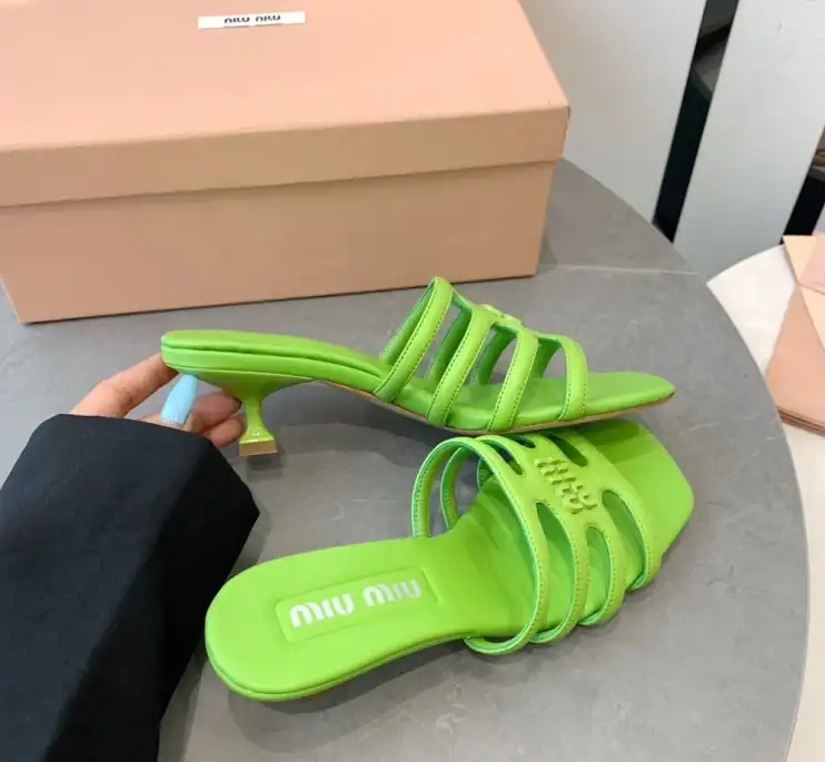 hype Miu Miu Slippers