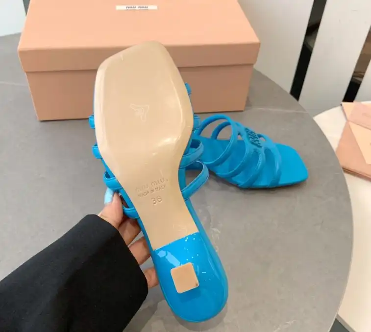 hype Miu Miu Slippers