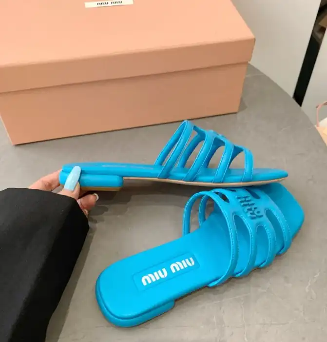 hype Miu Miu Slippers