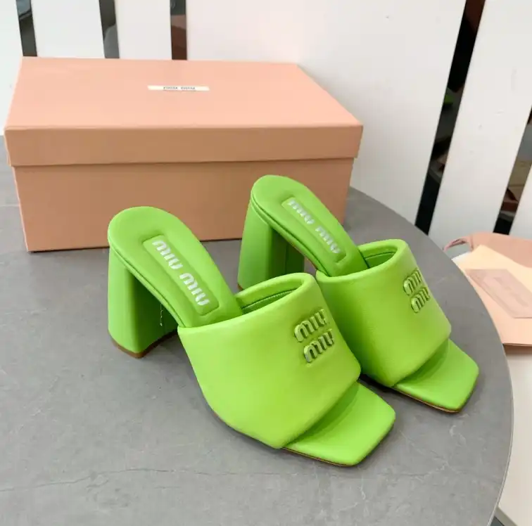 hype Miu Miu Slippers