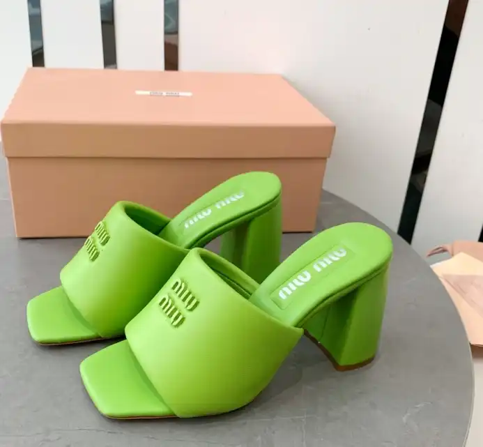 hype Miu Miu Slippers