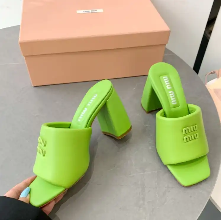 hype Miu Miu Slippers