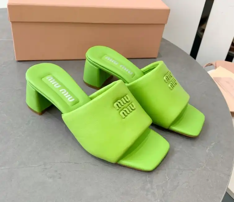 hype Miu Miu Slippers