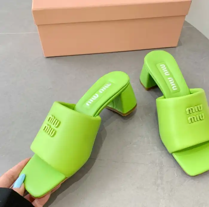 hype Miu Miu Slippers