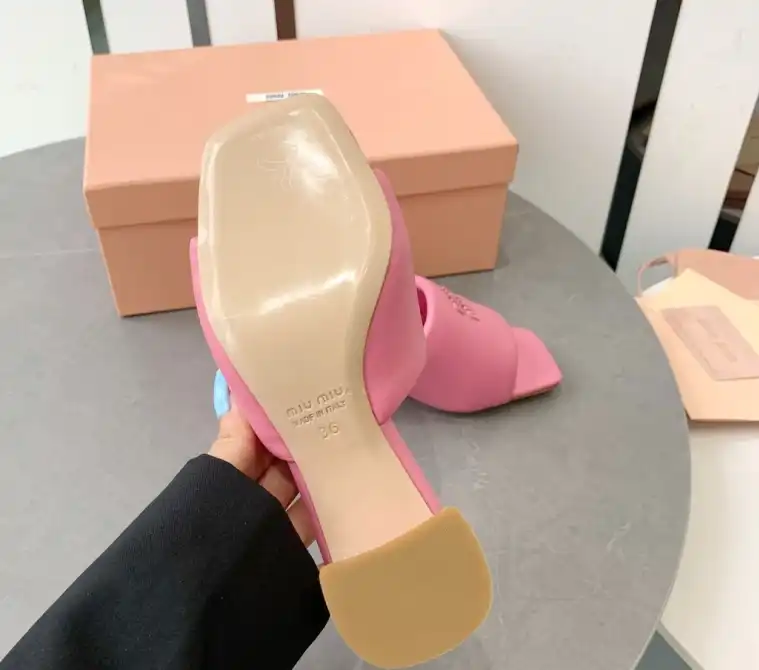 hype Miu Miu Slippers