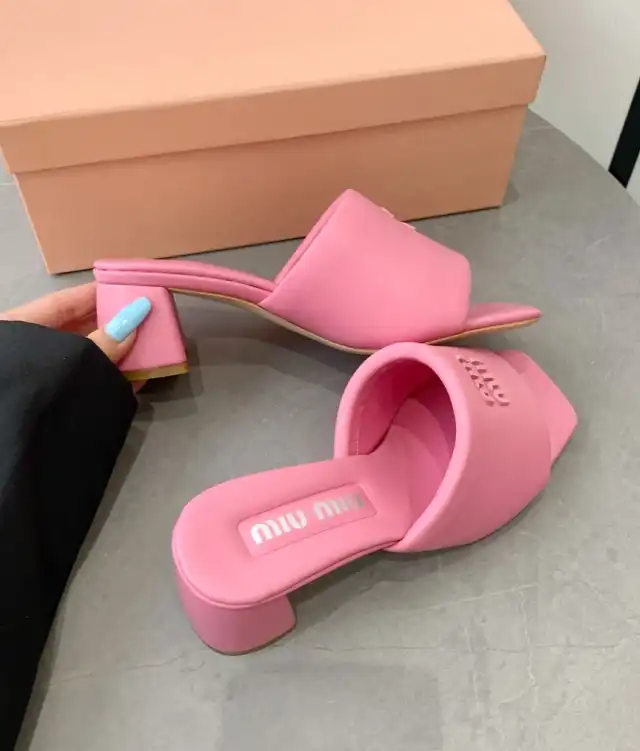 hype Miu Miu Slippers