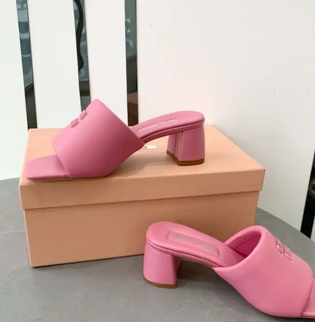 hype Miu Miu Slippers