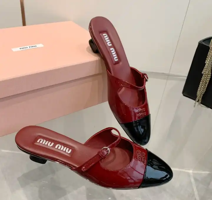 hype Miu Miu Slippers