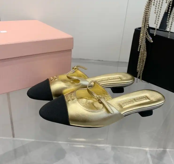 hype Miu Miu Slippers