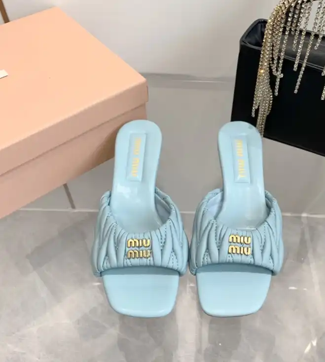 hype Miu Miu Slippers