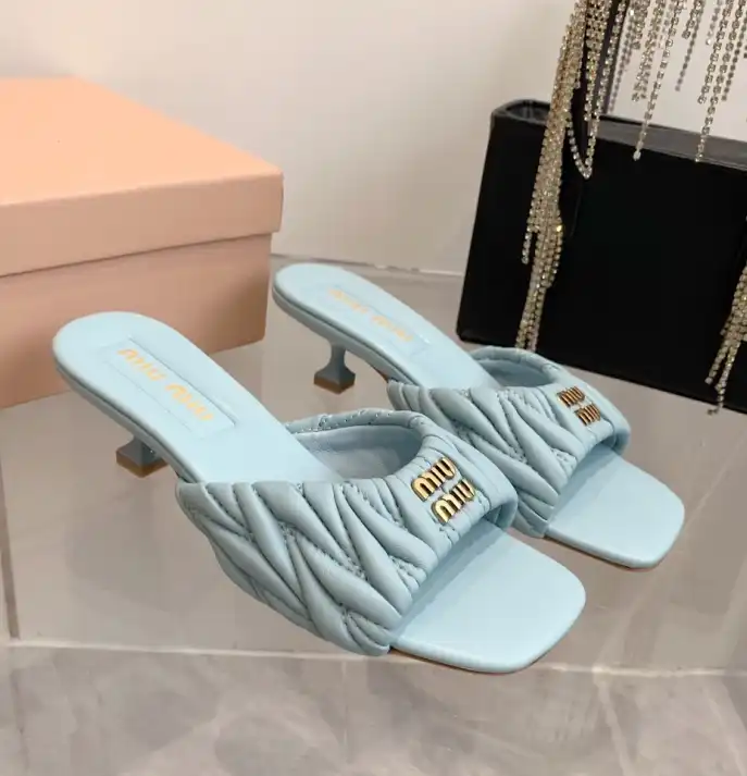 hype Miu Miu Slippers