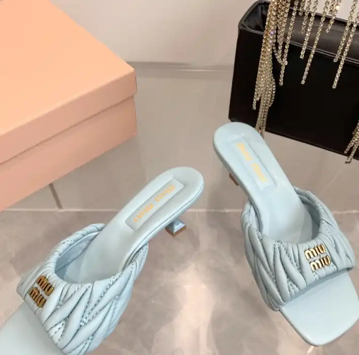 hype Miu Miu Slippers