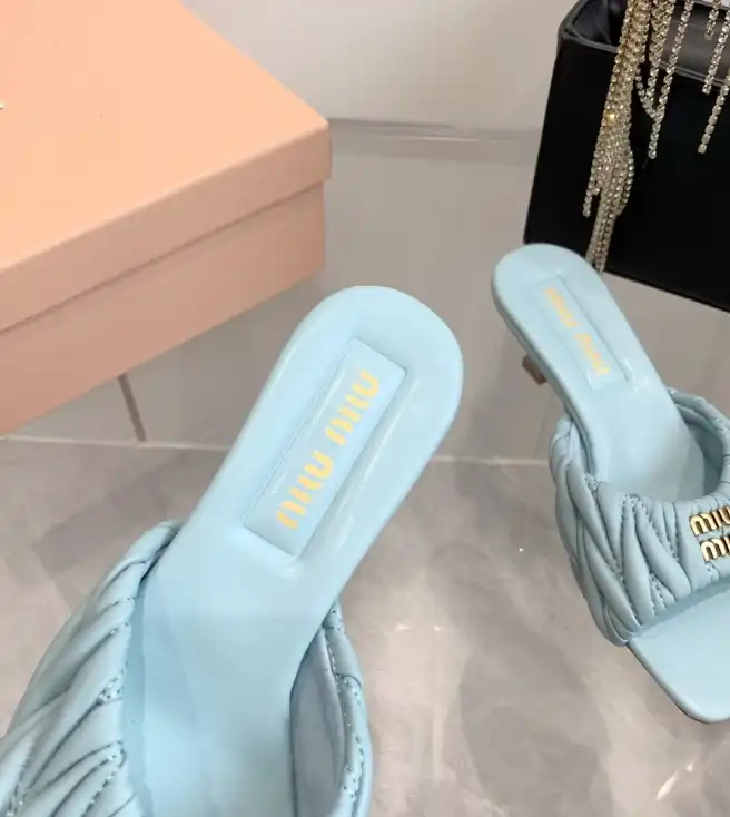 hype Miu Miu Slippers