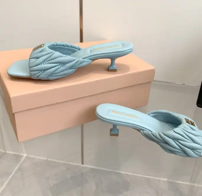 hype Miu Miu Slippers