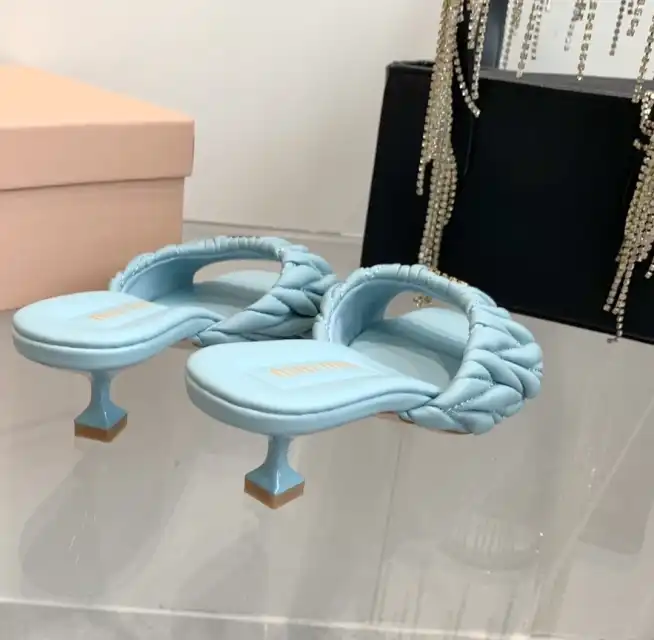 hype Miu Miu Slippers