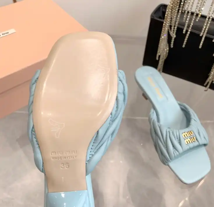 hype Miu Miu Slippers