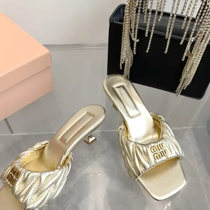 hype Miu Miu Slippers