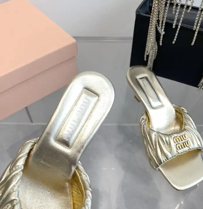 hype Miu Miu Slippers