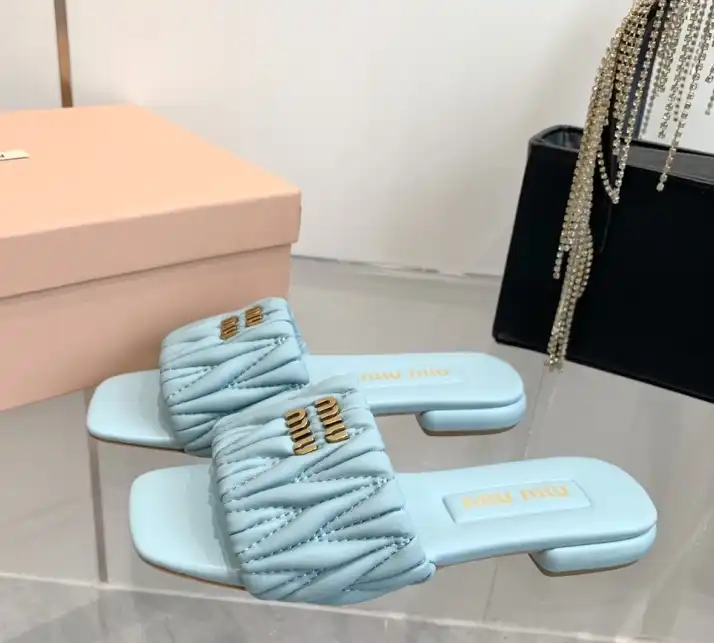 hype Miu Miu Slippers