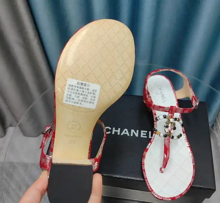 hype Chanel Sandals