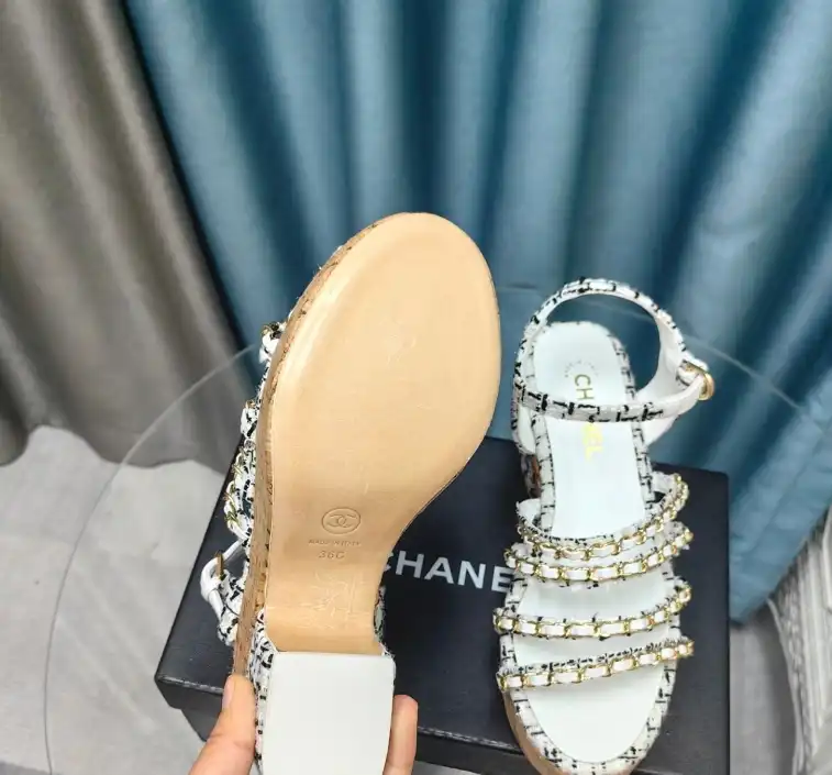 hype Chanel Sandals