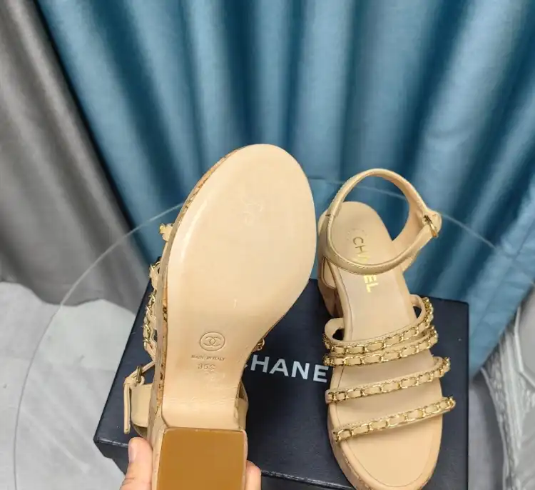 hype Chanel Sandals