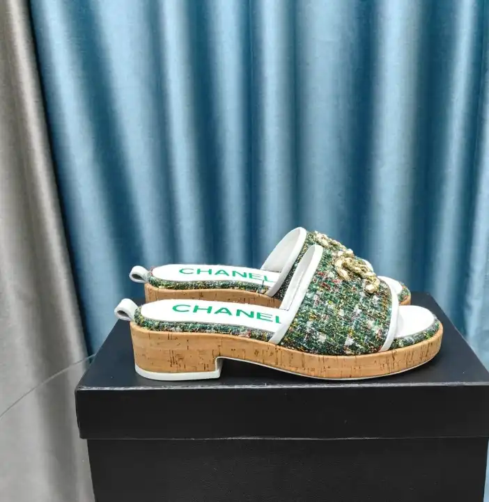 hype Chanel Slippers