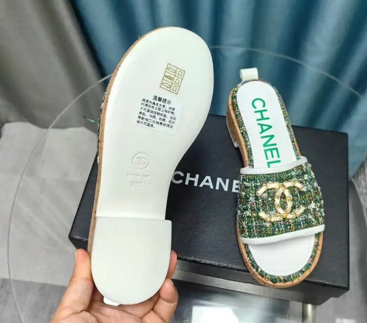 hype Chanel Slippers