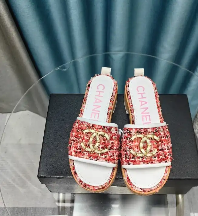 hype Chanel Slippers