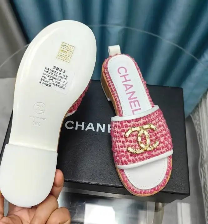 hype Chanel Slippers