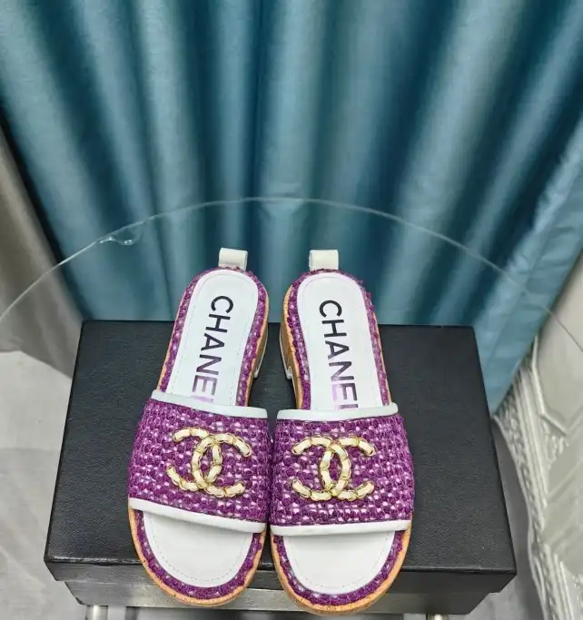 hype Chanel Slippers