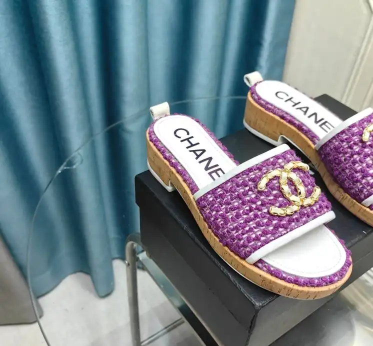 hype Chanel Slippers