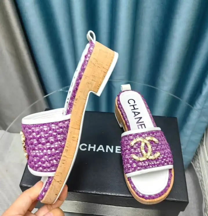 hype Chanel Slippers