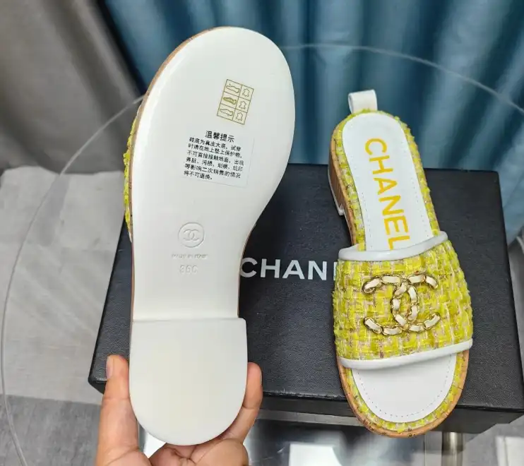 hype Chanel Slippers