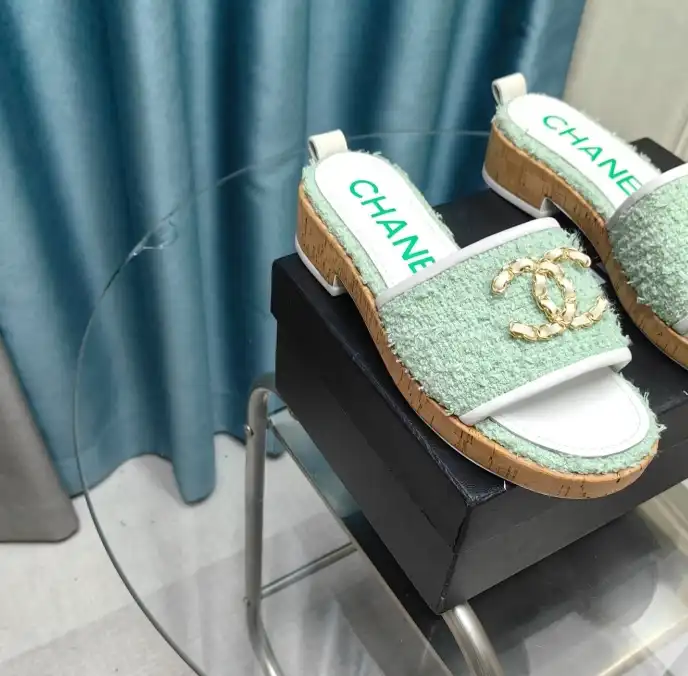 hype Chanel Slippers