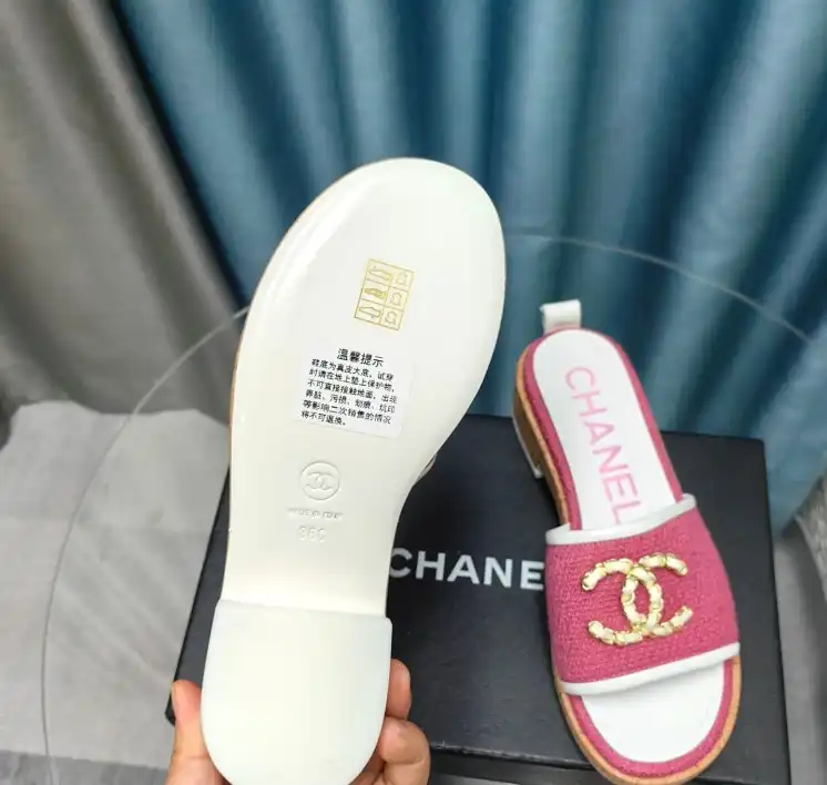 hype Chanel Slippers