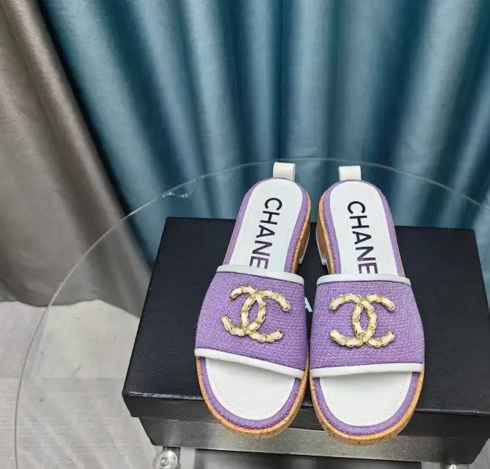 hype Chanel Slippers