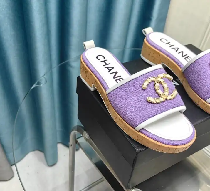 hype Chanel Slippers