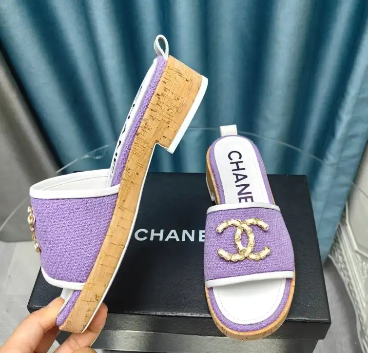 hype Chanel Slippers