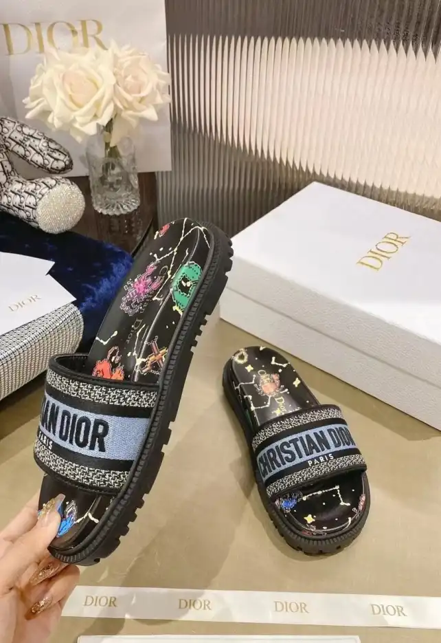 hype Christian Dior Slippers