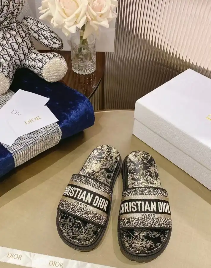 hype Christian Dior Slippers