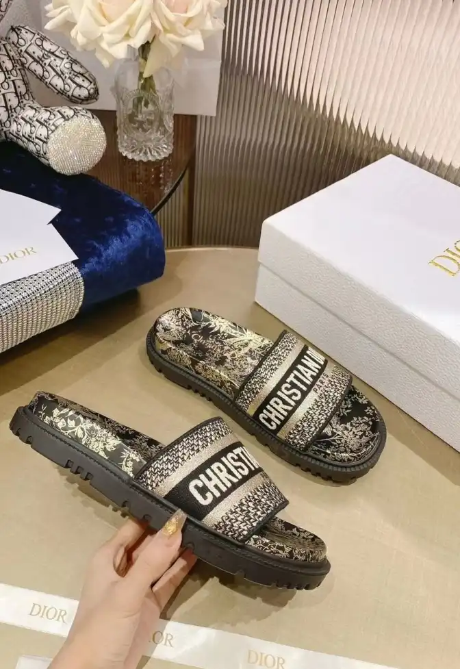 hype Christian Dior Slippers