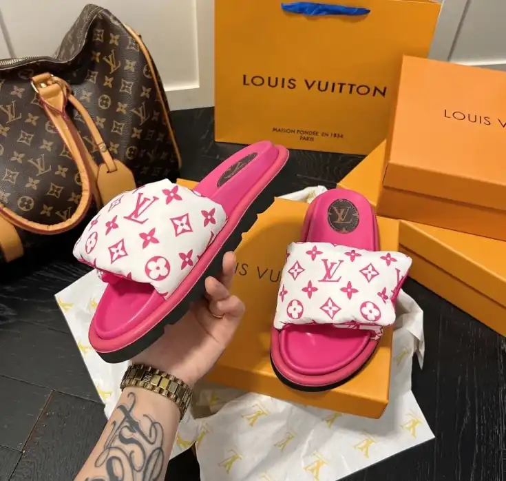 hype LV Slippers