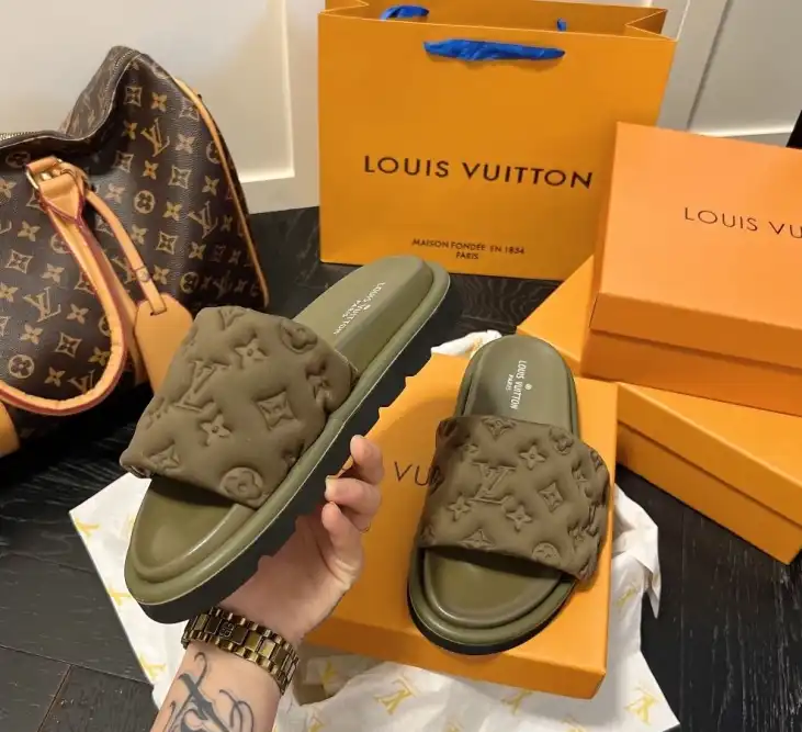 hype LV Slippers