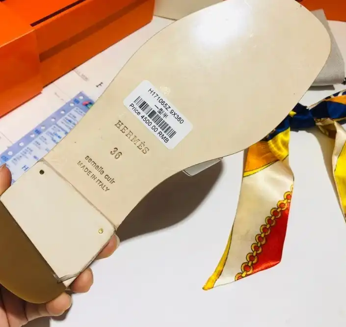 hype Hermes Slippers