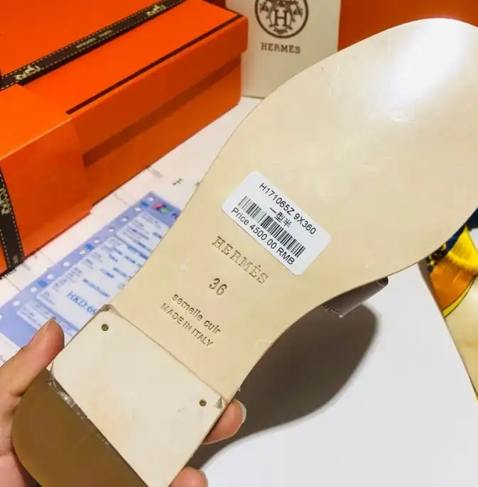 hype Hermes Slippers