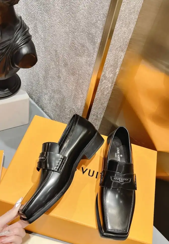 hype LV Leather Shoes