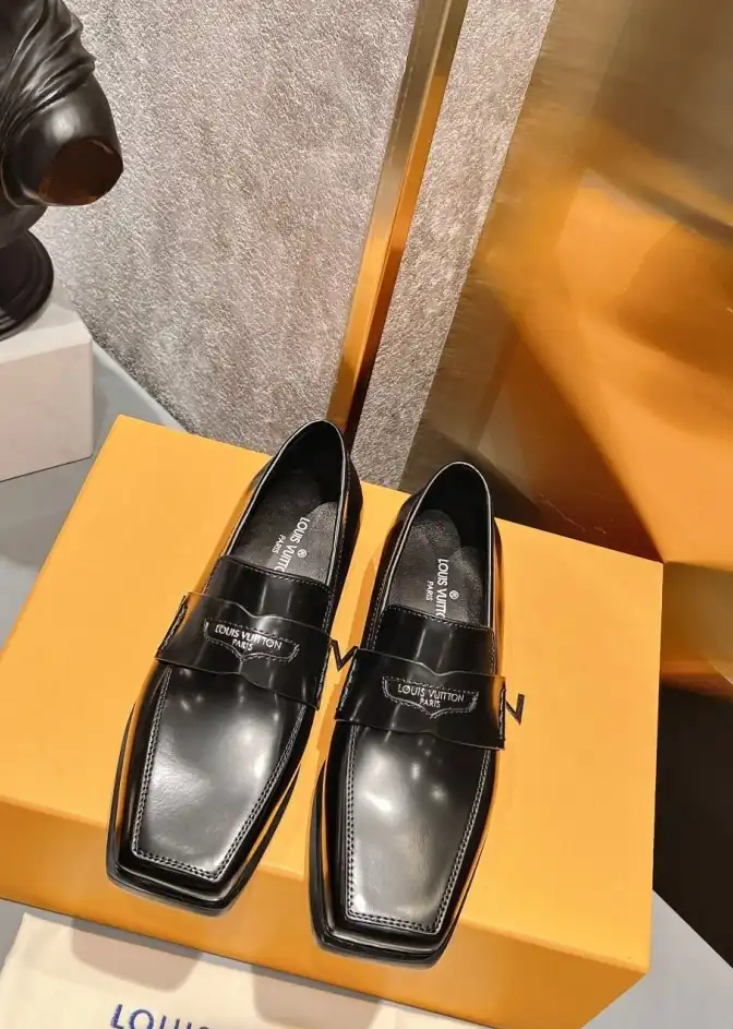 hype LV Leather Shoes