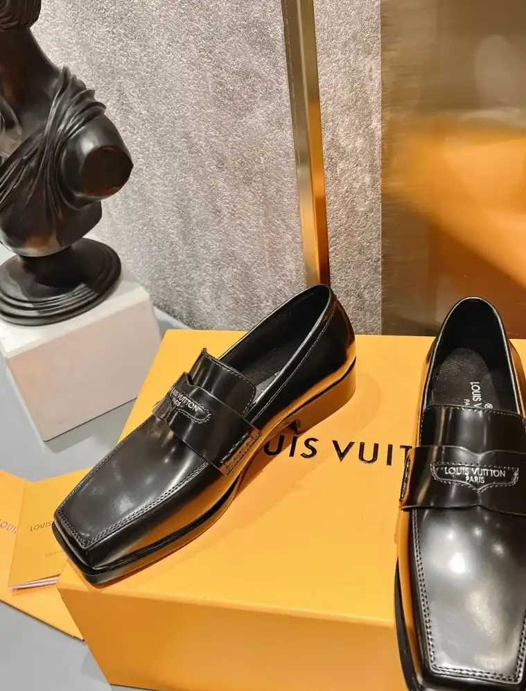 hype LV Leather Shoes